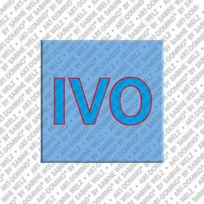 MAGNET-STORIES Ivo - Magnet with the name Ivo