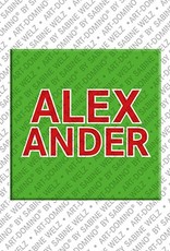 MAGNET-STORIES Alexander - Aimant avec le nom Alexander