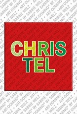 MAGNET-STORIES Christel - Magnet with the name Christel