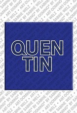 MAGNET-STORIES Quentin - Magnet mit dem Vornamen Quentin