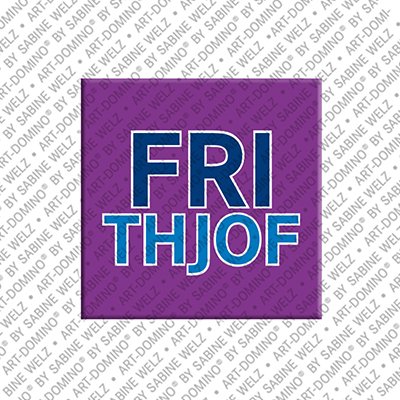 MAGNET-STORIES Frithjof - Magnet with the name Frithjof