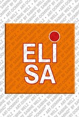 MAGNET-STORIES Elisa - Magnet mit dem Vornamen Elisa