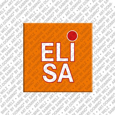 MAGNET-STORIES Elisa - Magnet with the name Elisa