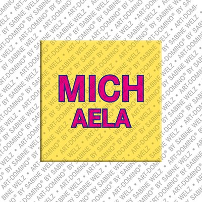 MAGNET-STORIES Michaela - Magnet mit dem Vornamen Michaela