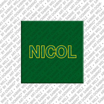 MAGNET-STORIES Nicol - Aimant avec le nom Nicol