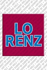 MAGNET-STORIES Lorenz - Aimant avec le nom Lorenz