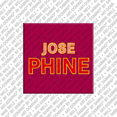 ART-DOMINO® BY SABINE WELZ Josephine - Aimant avec le nom Josephine