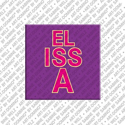 MAGNET-STORIES Elissa - Aimant avec le nom Elissa