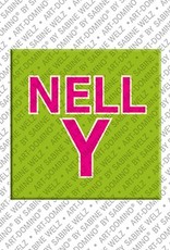 MAGNET-STORIES Nelly - Magnet with the name Nelly