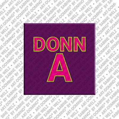 MAGNET-STORIES Donna - Magnet with the name Donna