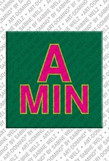 MAGNET-STORIES Amin - Magnet with the name Amin