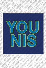MAGNET-STORIES Younis - Aimant avec le nom Younis