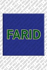 MAGNET-STORIES Farid - Aimant avec le nom Farid