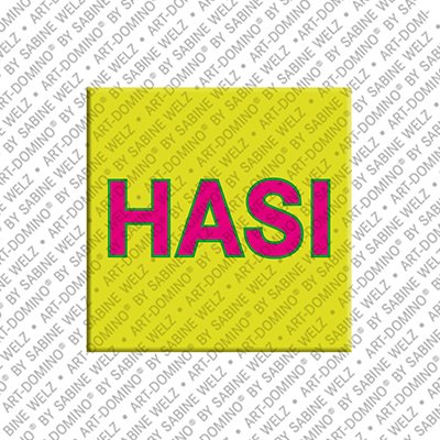 MAGNET-STORIES Hasi - aimant avec le petit nom d'amitié Hasi