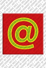 MAGNET-STORIES Lettre "@" Signes - Aimant avec le @ - Signes