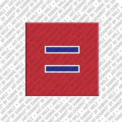 MAGNET-STORIES Letter Equal sign - Magnet with the Equal sign