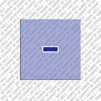 ART-DOMINO® BY SABINE WELZ Sign Trait d'union - aimant avec le personnage Trait d'union