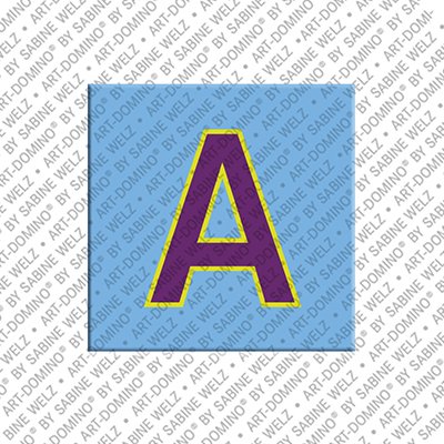 MAGNET-STORIES Lettre A - Aimant avec la lettre A