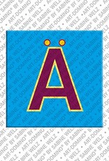 MAGNET-STORIES Lettre Ä - Aimant avec la lettre Ä