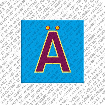 MAGNET-STORIES Buchstabe Ä - Magnet mit dem Buchstaben Ä