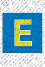 MAGNET-STORIES Lettre E - Aimant avec la lettre E