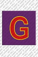 MAGNET-STORIES Letter G - Magnet with the letter G