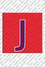 MAGNET-STORIES Lettre J - Aimant avec la lettre J