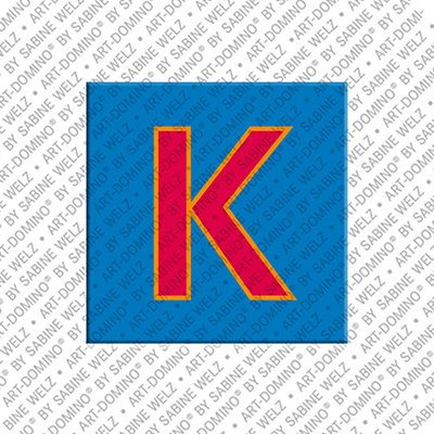 MAGNET-STORIES Letter K - Magnet with the letter K