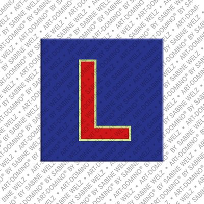 MAGNET-STORIES Lettre L - Aimant avec la lettre L