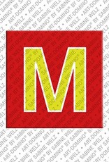 MAGNET-STORIES Letter M - Magnet with the letter M