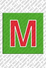 MAGNET-STORIES Letter M - Magnet with the letter M