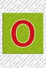 MAGNET-STORIES Lettre O - Aimant avec la lettre O