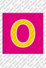 MAGNET-STORIES Letter O - Magnet with the letter O