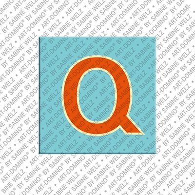 MAGNET-STORIES Buchstabe Q - Magnet mit dem Buchstaben Q