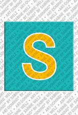 MAGNET-STORIES Buchstabe S - Magnet mit dem Buchstaben S