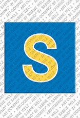 MAGNET-STORIES Buchstabe S - Magnet mit dem Buchstaben S