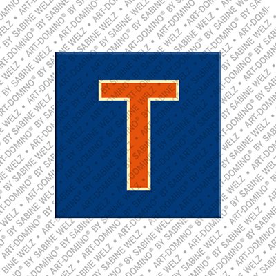 MAGNET-STORIES Letter T - Magnet with the letter T