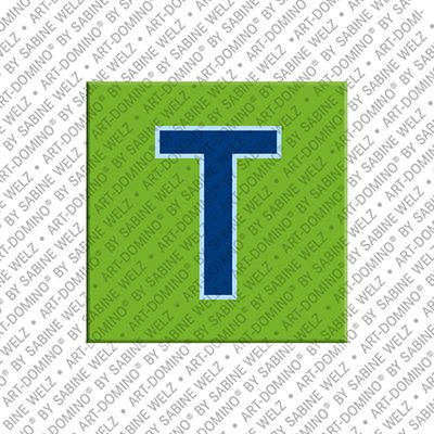 MAGNET-STORIES Buchstabe T - Magnet mit dem Buchstaben T