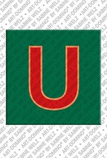 MAGNET-STORIES Letter U - Magnet with the letter U