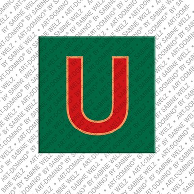 MAGNET-STORIES Letter U - Magnet with the letter U