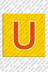 MAGNET-STORIES Lettre U - Aimant avec la lettre U