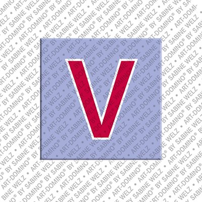 MAGNET-STORIES Buchstabe V - Magnet mit dem Buchstaben V