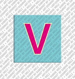 MAGNET-STORIES Aimant - Lettre V - 2