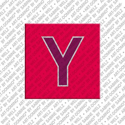 MAGNET-STORIES Lettre Y - Aimant avec la lettre Y