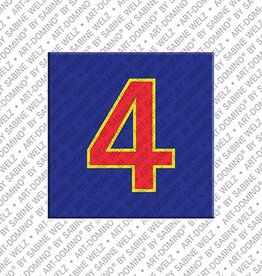 MAGNET-STORIES Magnet - Zahl 4 - 1