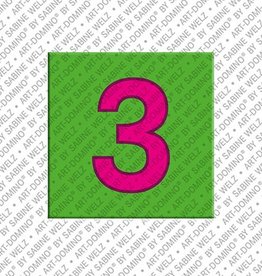 MAGNET-STORIES Magnet - Zahl 3 - 2