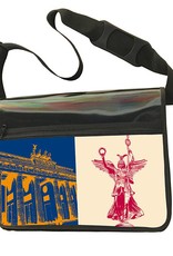 ART-DOMINO® BY SABINE WELZ CITY-BAG - Unique - numéro 476 avec des motifs de Berlin