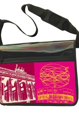 ART-DOMINO® BY SABINE WELZ CITY BAG - Unique - Number 584 with Berlin motif