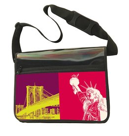 ART-DOMINO® BY SABINE WELZ City-Bag - USA - New-York - 543