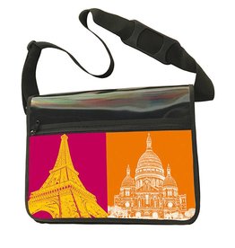 ART-DOMINO® BY SABINE WELZ CITY-BAG - PARIS - 552